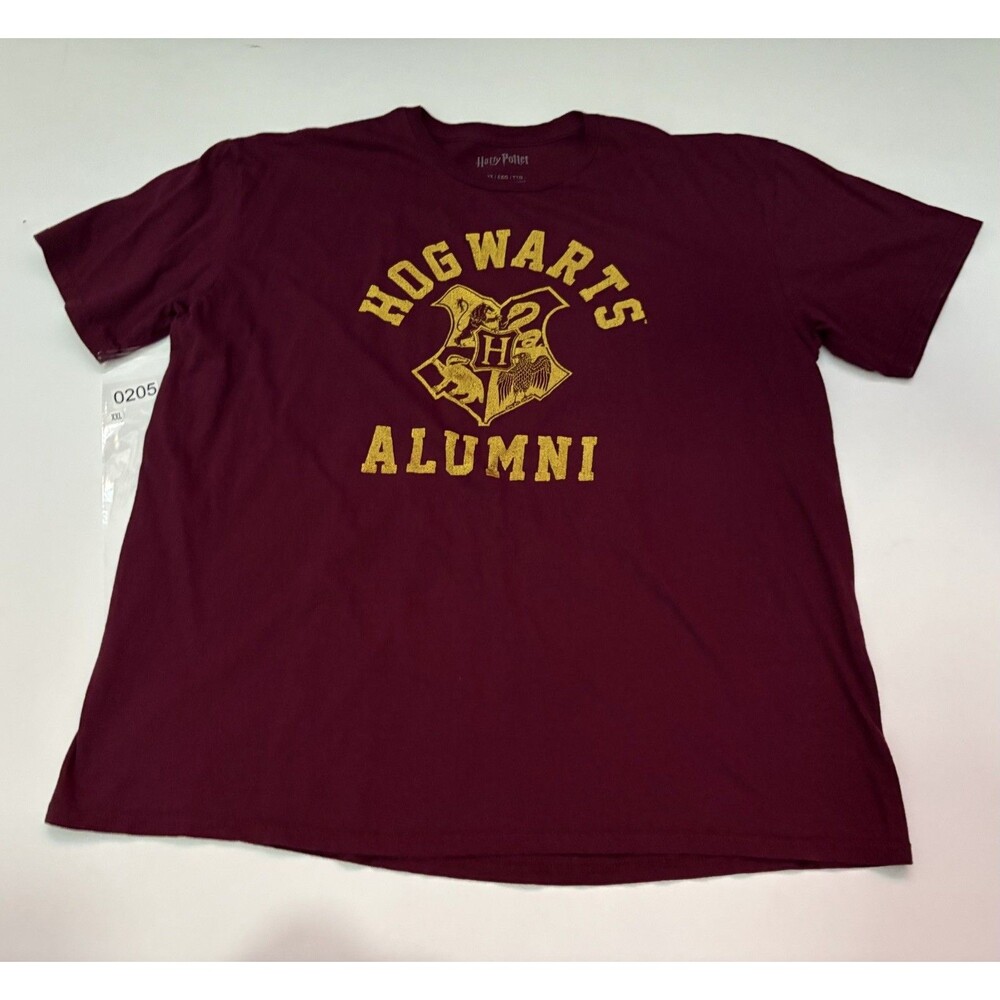 Harry Potter T-Shrirt Men's 2X-LARGE Hogwarts ALUMNI